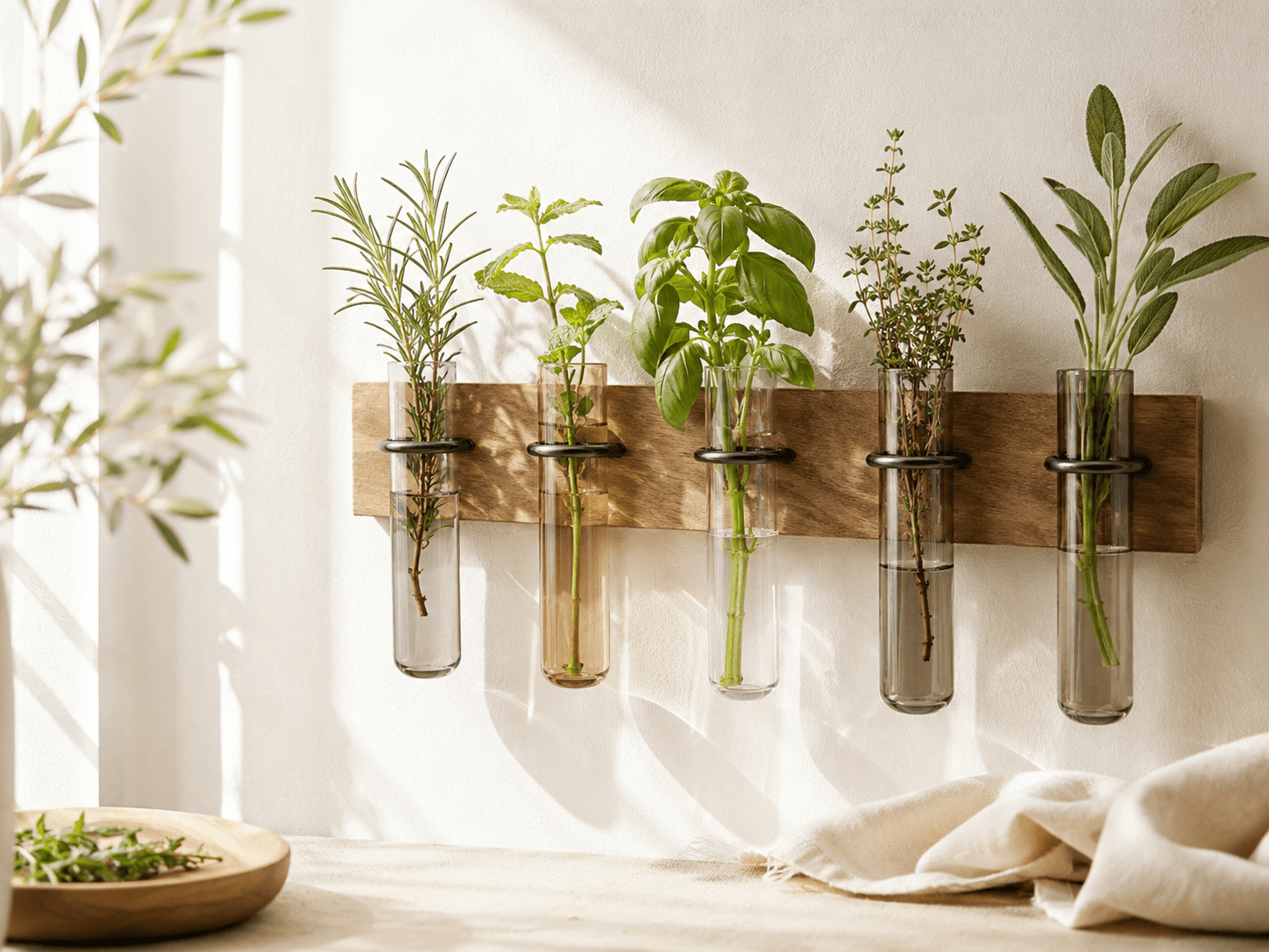 Plant Corner — Terrariums and propagation glass for a greener windowsill.
